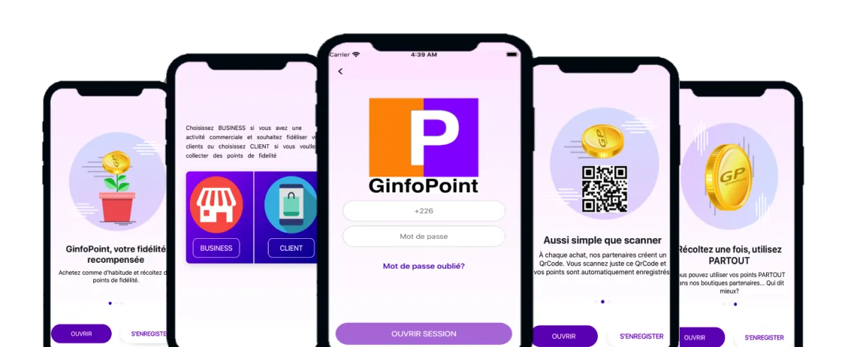 Application GinfoPoint