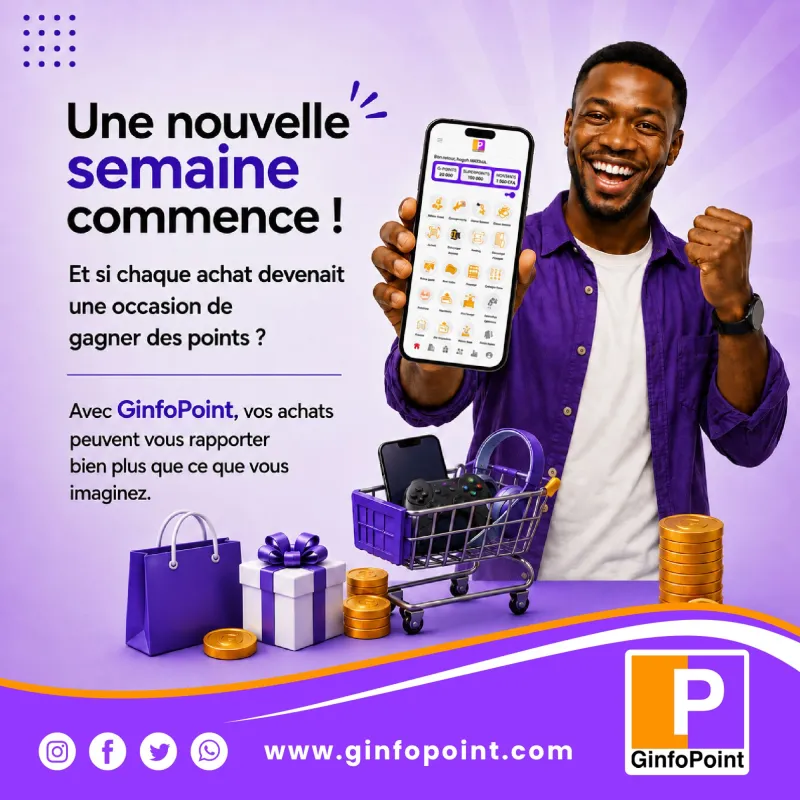 Une nouvelle semaine commence ! Et si chaque achat devenait une occasion de gagner des points ?